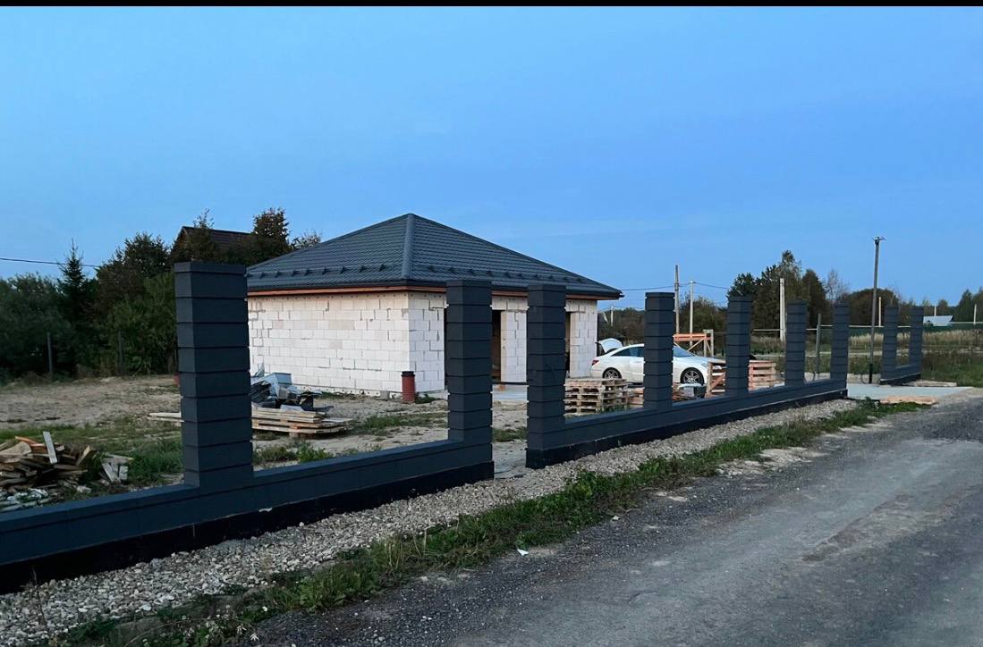 Блок наборный для столбов забора