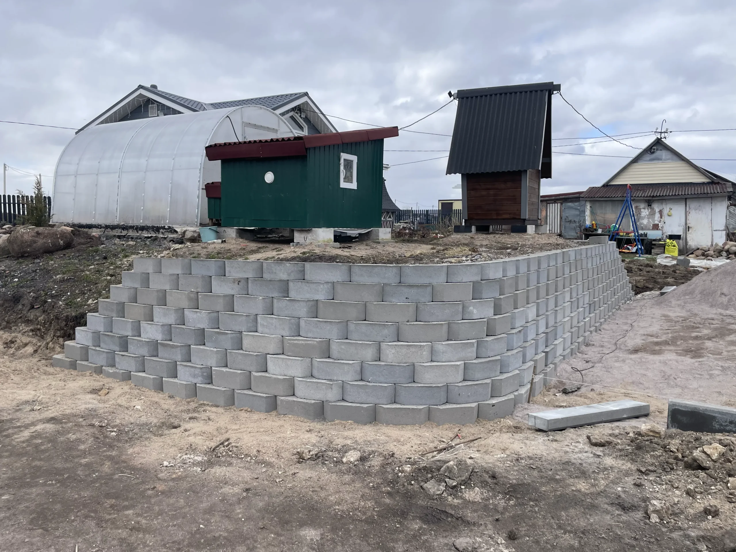 Подпорные Блоки